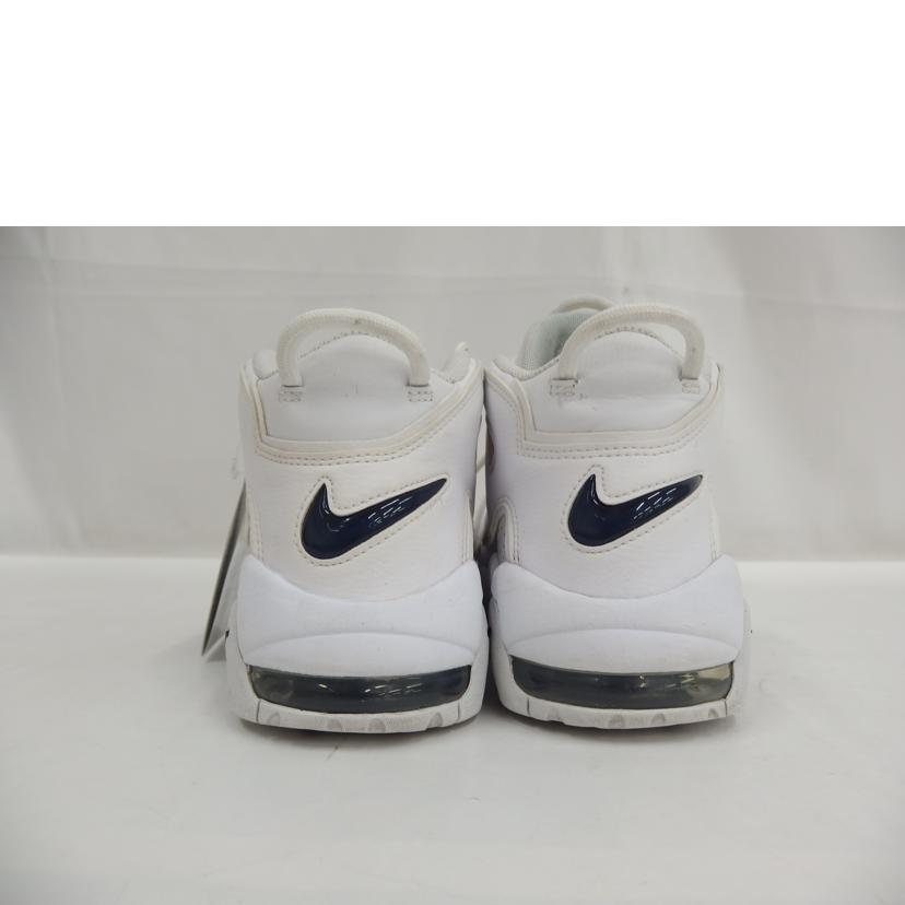 Nike NIKE/ Air More Uptempo White/Midnight Navy/DH8011-100//26.5/Bランク/82