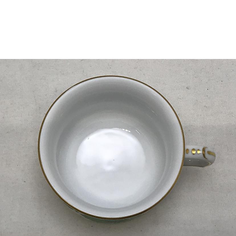 HEREND ヘレンド/アポニーグリーン クリームカップ&ソーサー//ABランク/51