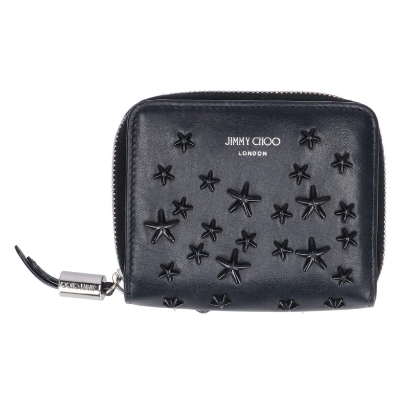 JIMMY CHOO ジミーチュウ/ジミーチュウスタースタッズ二つ折り財布//ABランク/75
