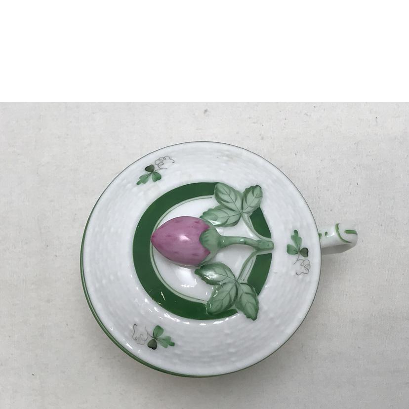 HEREND ヘレンド/ウィーンの薔薇 クリームカップ&ソーサー//ABランク/51