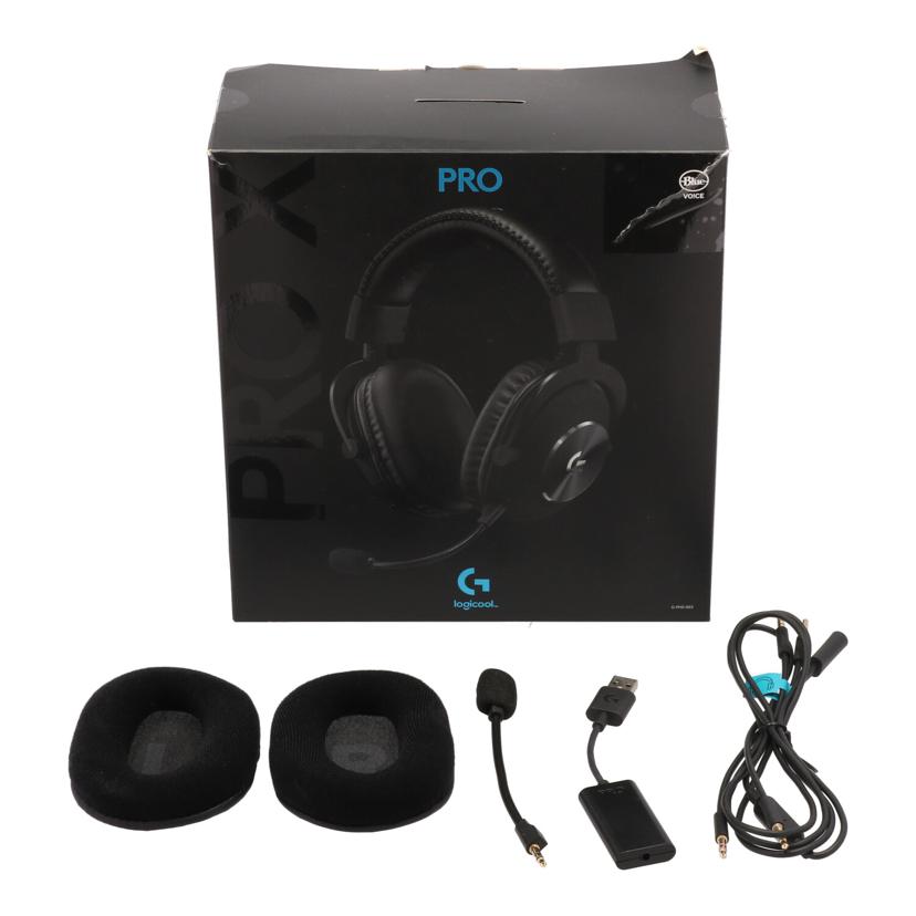 Logicool ロジクール/ヘッドセット/PRO X/G-PHS-003//2212HV070489/Bランク/77