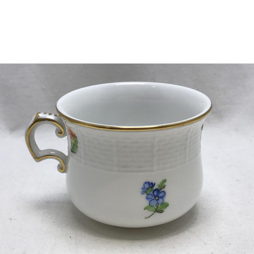 HEREND ヘレンド/バコニーの春 キティピンク クリームカップ&ソーサー 蓋つき//ABランク/51