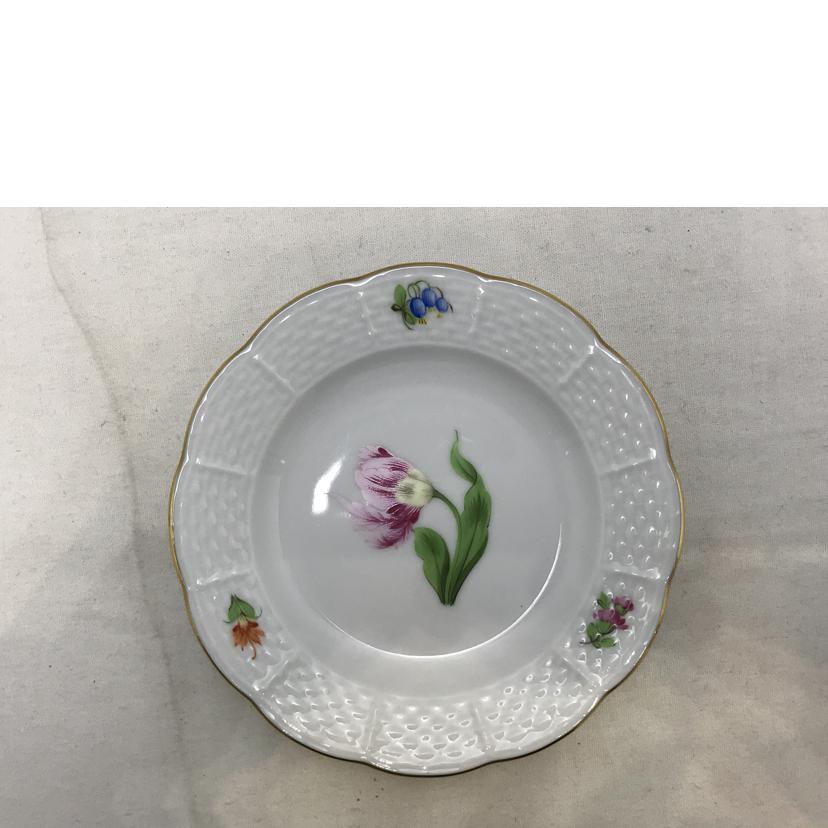 HEREND ヘレンド/バコニーの春 キティピンク クリームカップ&ソーサー 蓋つき//ABランク/51