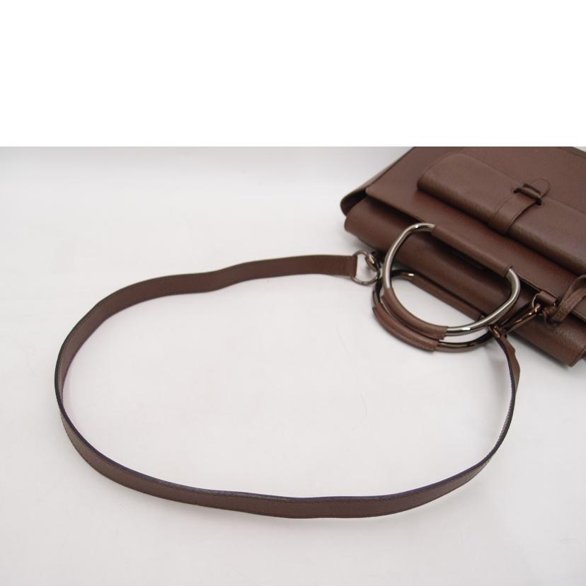 GUCCI グッチ/レザー2wayハンド/ブラウン/000.2058//307/Aランク/69