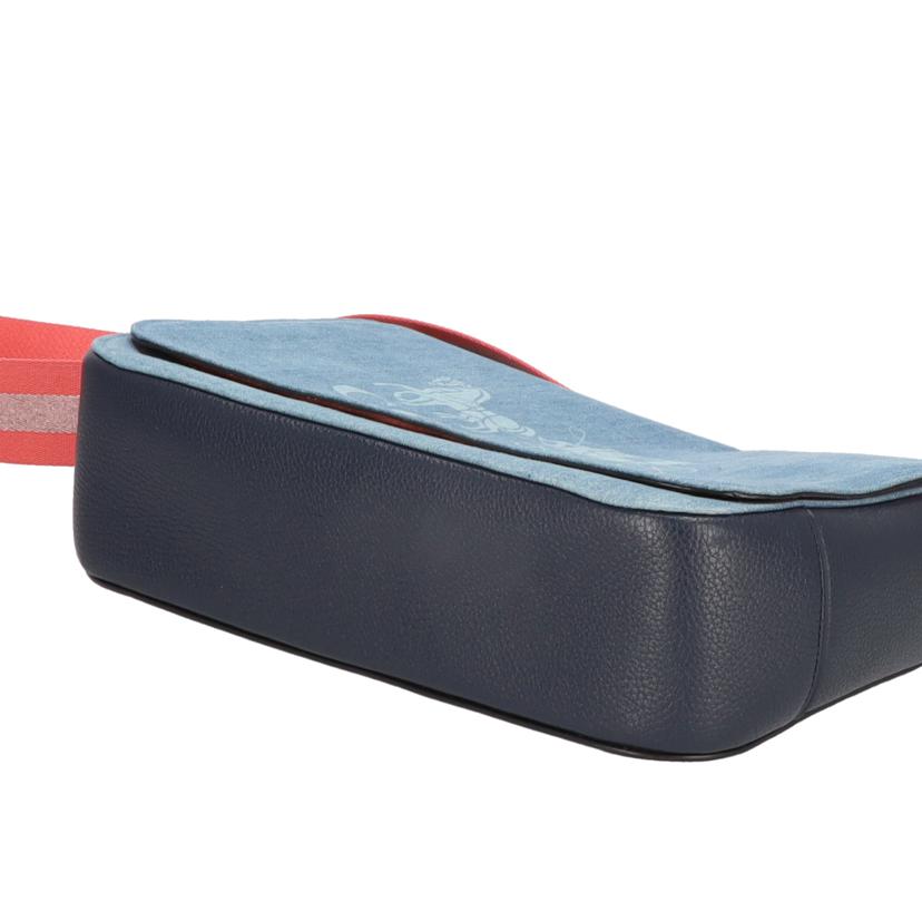 COACH コーチ/デニムメッセンジャーバッグ/91137//A20**/Bランク/85