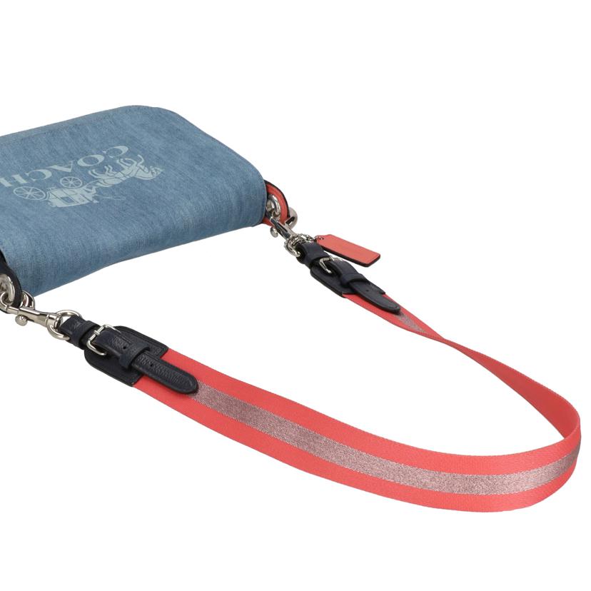 COACH コーチ/デニムメッセンジャーバッグ/91137//A20**/Bランク/85