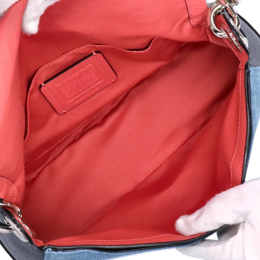COACH コーチ/デニムメッセンジャーバッグ/91137//A20**/Bランク/85