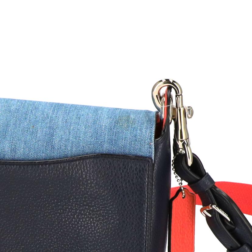 COACH コーチ/デニムメッセンジャーバッグ/91137//A20**/Bランク/85