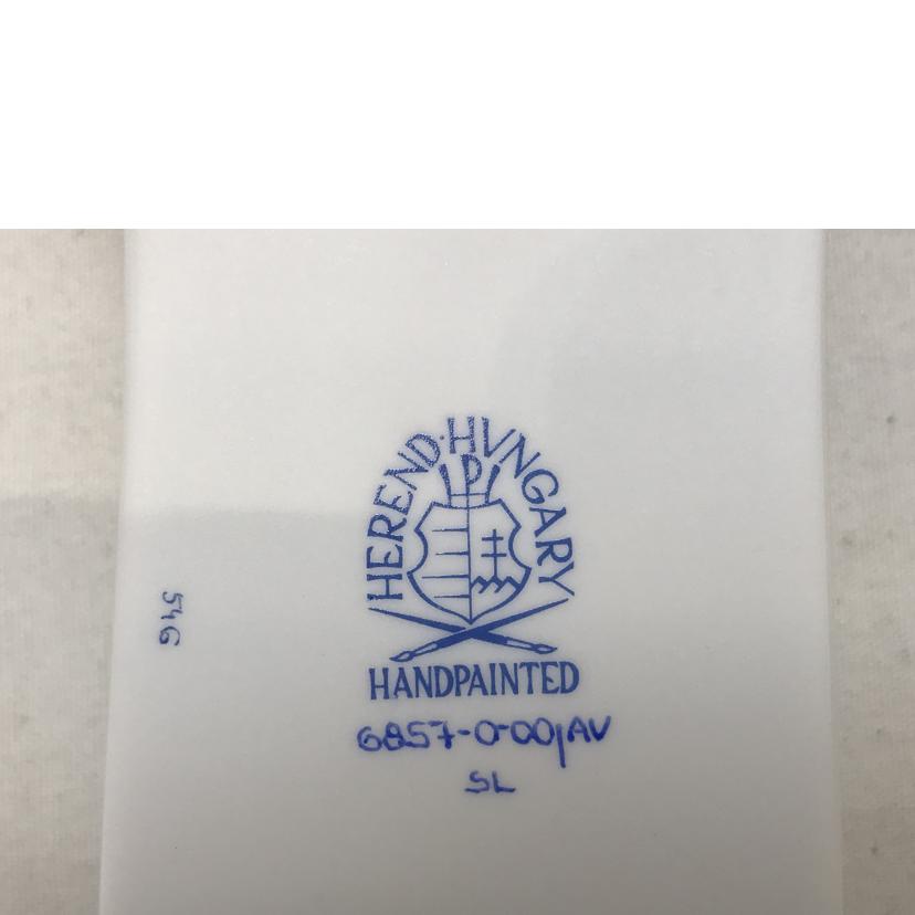 HEREND ヘレンド/アポニーグリーン ウォールベース 壁掛け用花瓶//ABランク/51