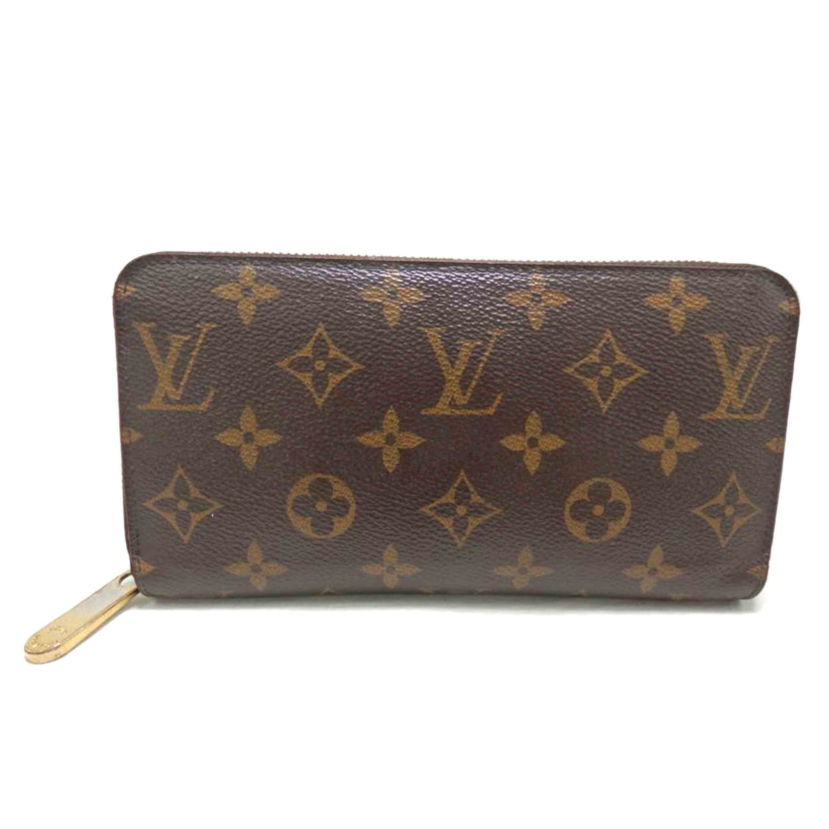 LV ルイヴィトン/ジッピー・ウォレット/モノグラム/フューシャ/M41895//LM4***/Bランク/84