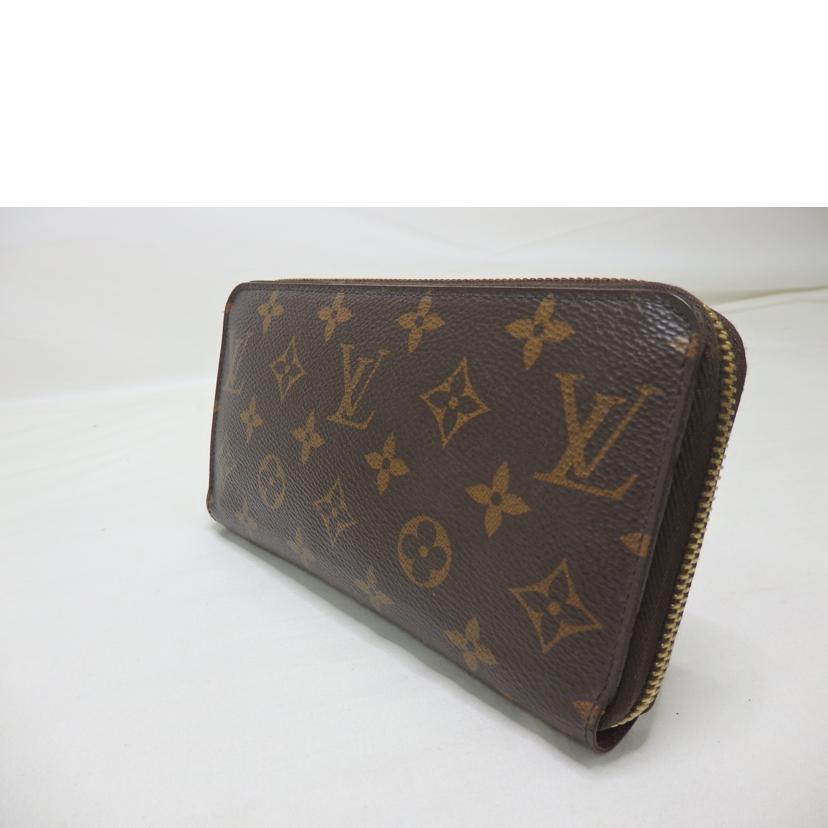 LV ルイヴィトン/ジッピー・ウォレット/モノグラム/フューシャ/M41895//LM4***/Bランク/84
