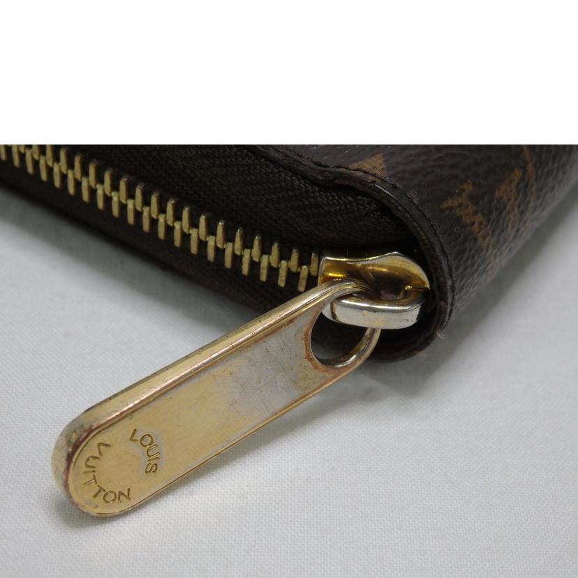LV ルイヴィトン/ジッピー・ウォレット/モノグラム/フューシャ/M41895//LM4***/Bランク/84