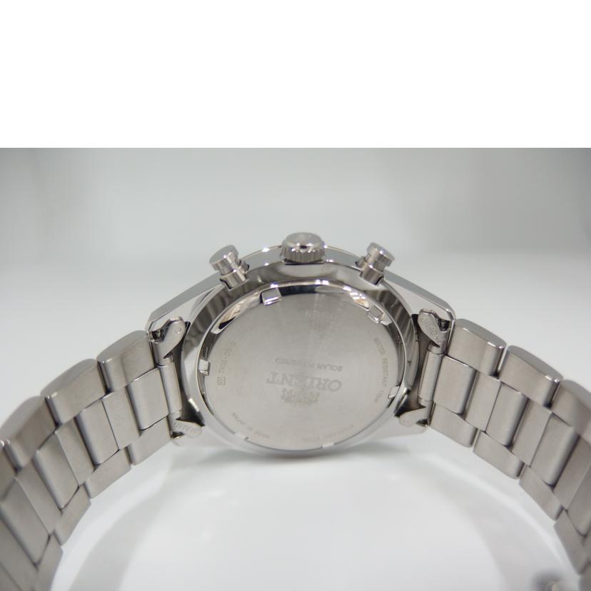 ORIENT オリエント/クロノグラフソーラー【未使用品】/TX00-C0-B//C43****/SAランク/82
