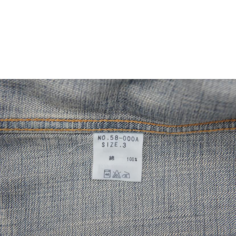 OMNIGOD オムニゴッド/OMNIGOD デニムジャケット サイズ 3//ABランク/67