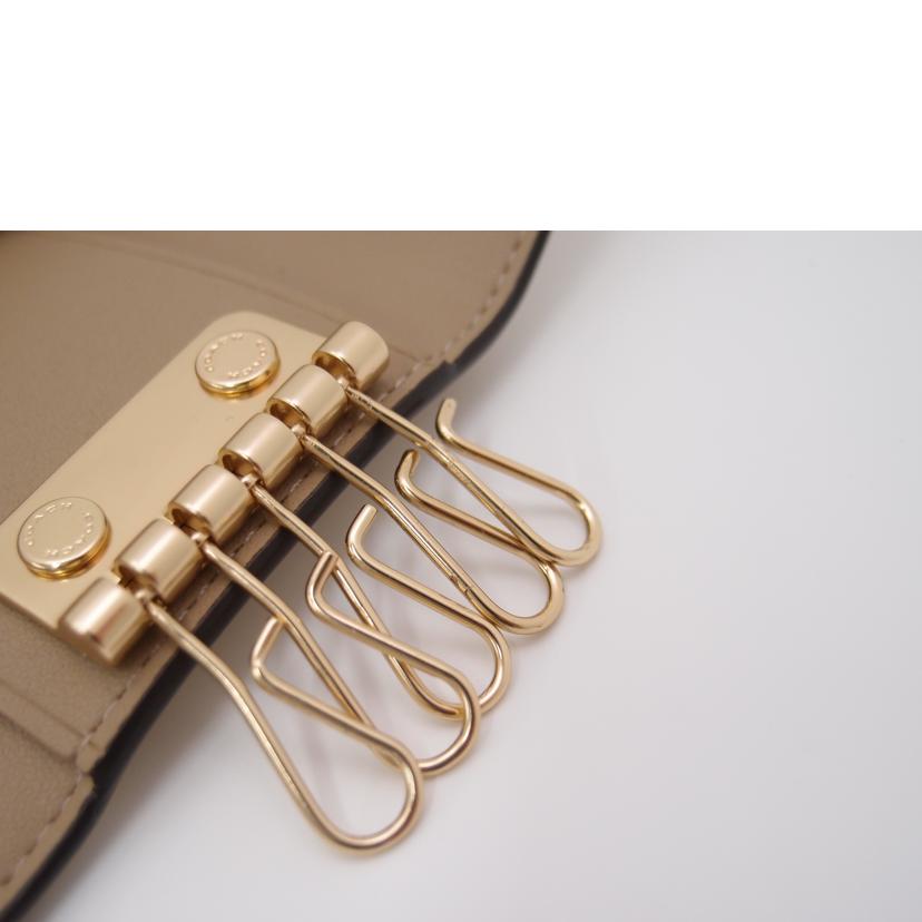 COACH コーチ キーケース 白 レディース/キーリング付5連キーケース/ホワイト/C4472//B22**/SAランク/69