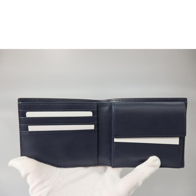 PaulSmith ポールスミス/マーケトリーストライプ ラビット折り畳み財布/BPS655//SAランク/76