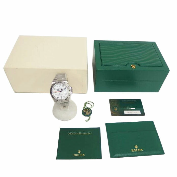 ROLEX ロレックス/エクスプローラーII/ランダムルーレット/2023年製/226570//824*****/Aランク/82