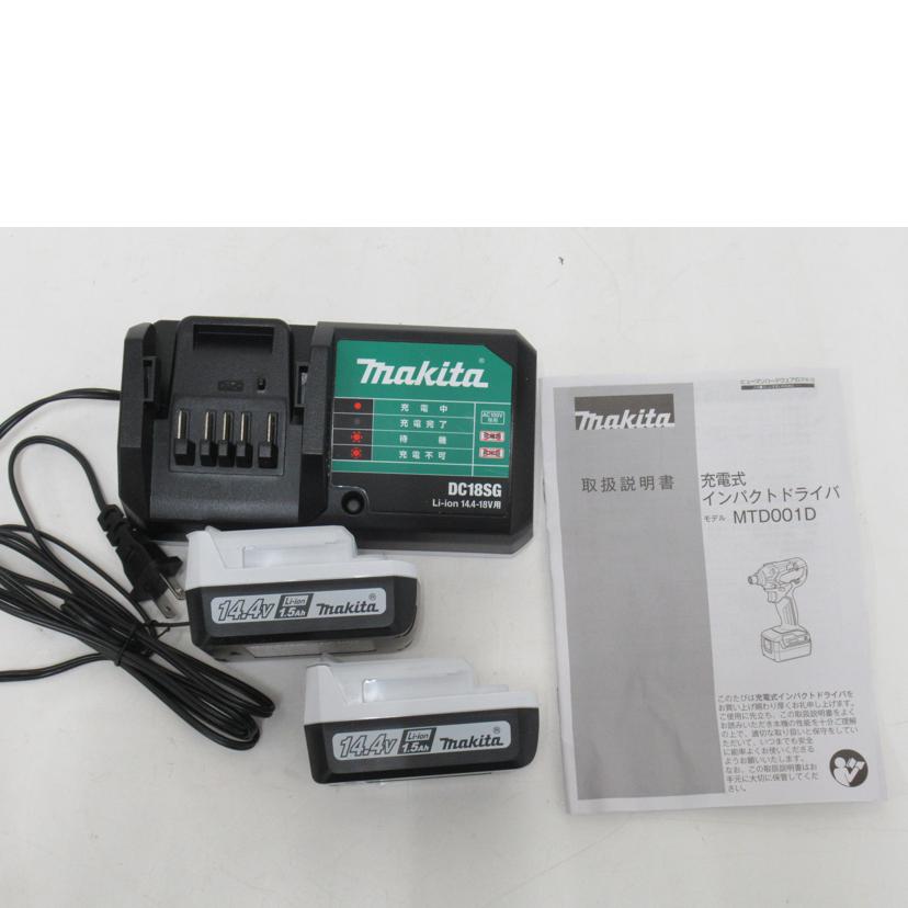 makita/充電式インパクトドライバ/MTD001DSX//ABランク/63