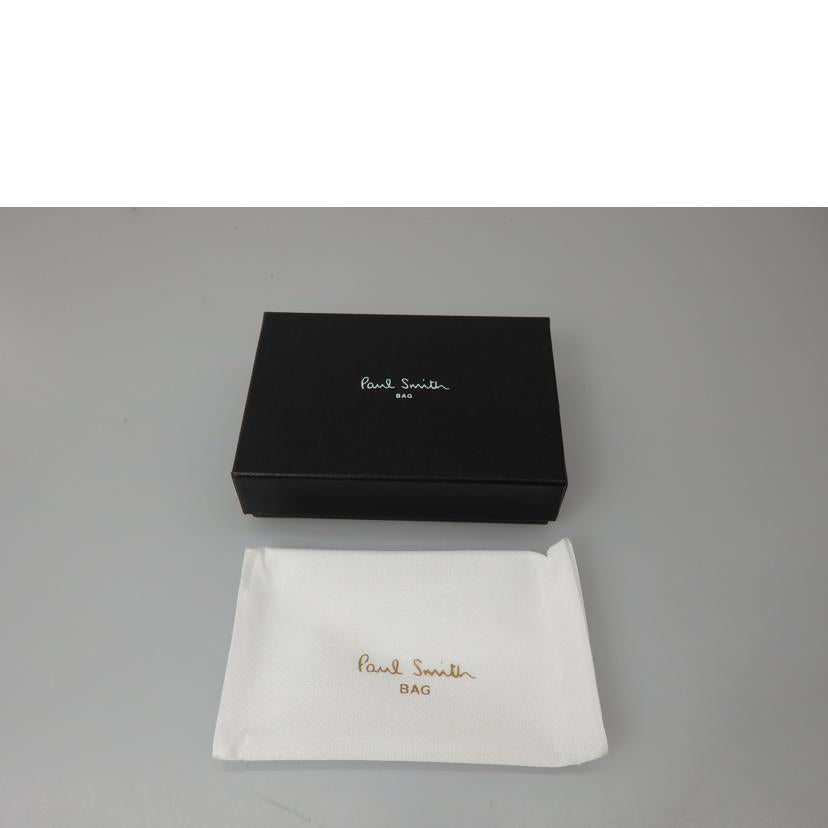 PaulSmith ポールスミス/マーケトリーストライプラビット カードケース/BPS653//SAランク/76