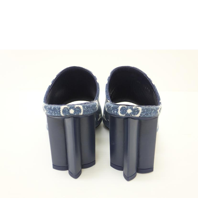 LV ルイヴィトン/シルエットラインデニムサンダル/サイズ34 1/2//Bランク/88