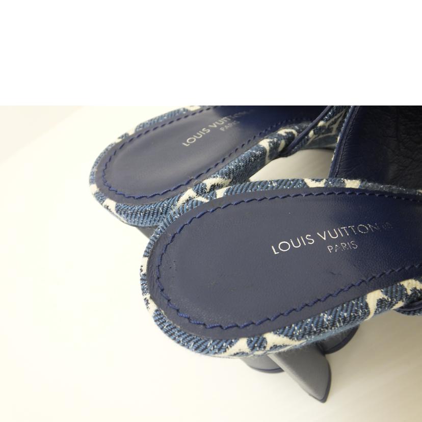 LV ルイヴィトン/シルエットラインデニムサンダル/サイズ34 1/2//Bランク/88
