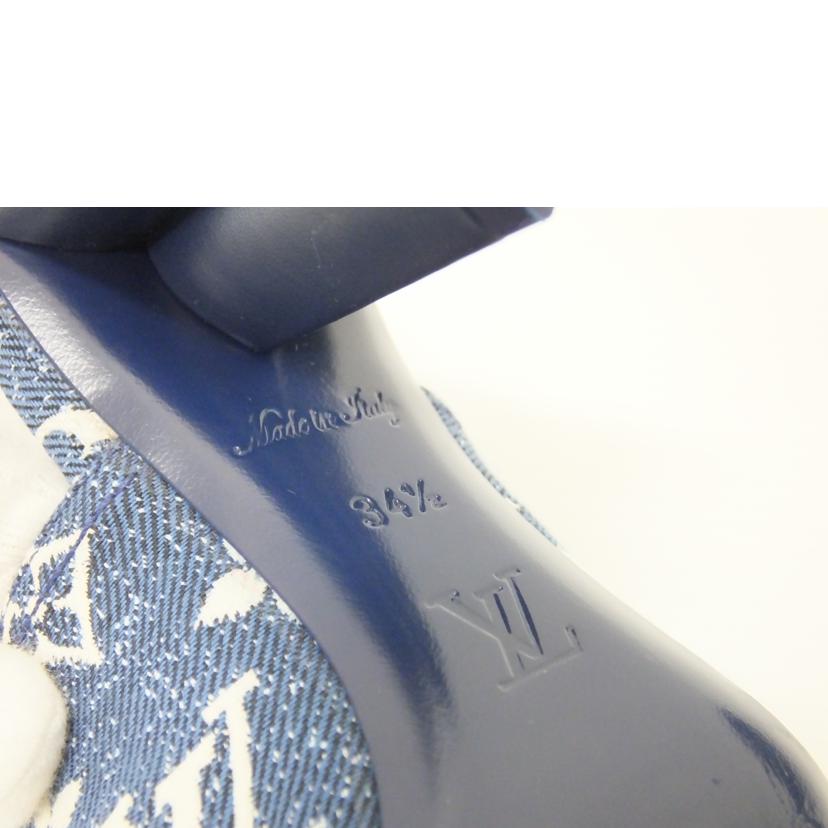 LV ルイヴィトン/シルエットラインデニムサンダル/サイズ34 1/2//Bランク/88