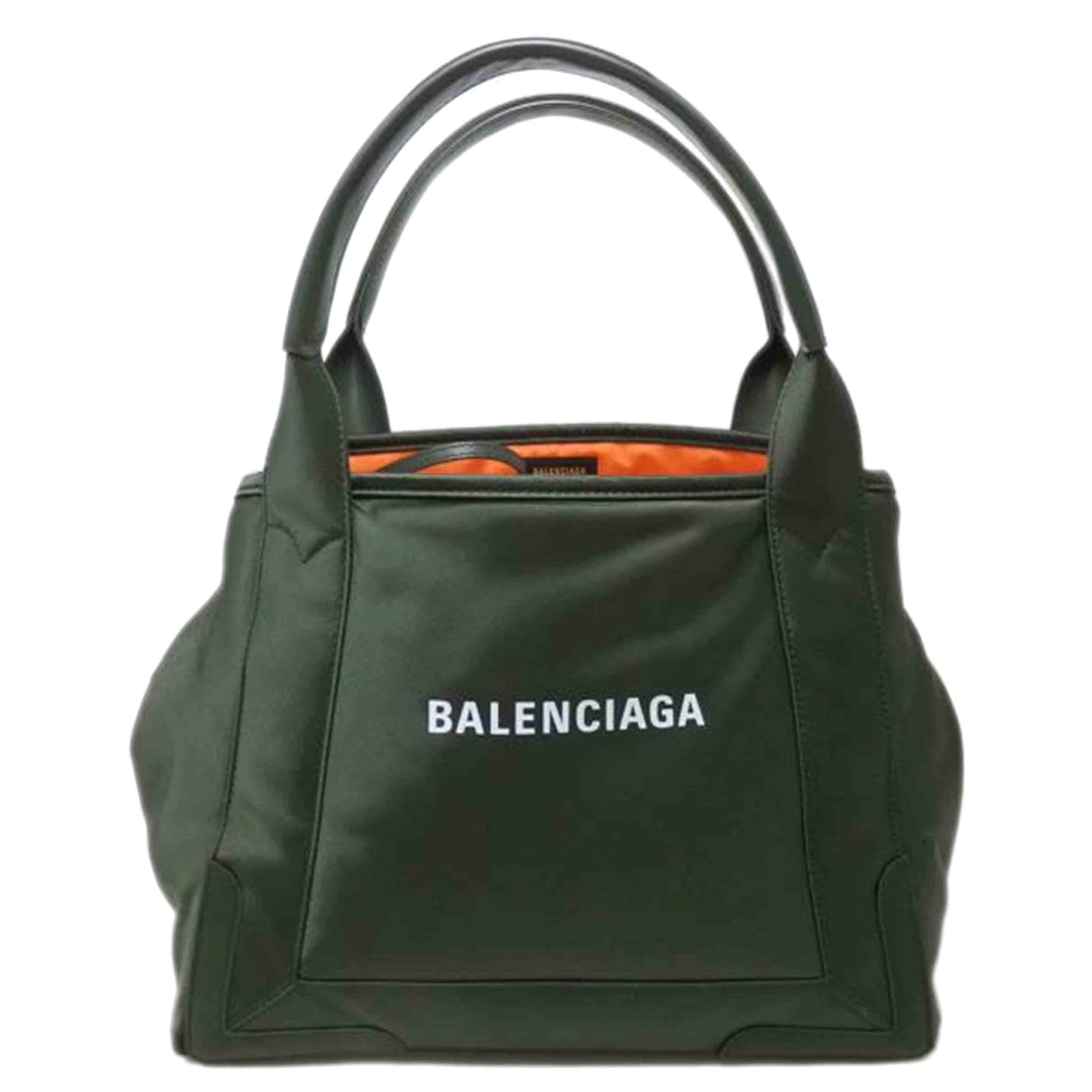 BALENCIAGA バレンシアガ/ネイビーカバス/ナイロン/カーキ系/339933//319**********/Aランク/84