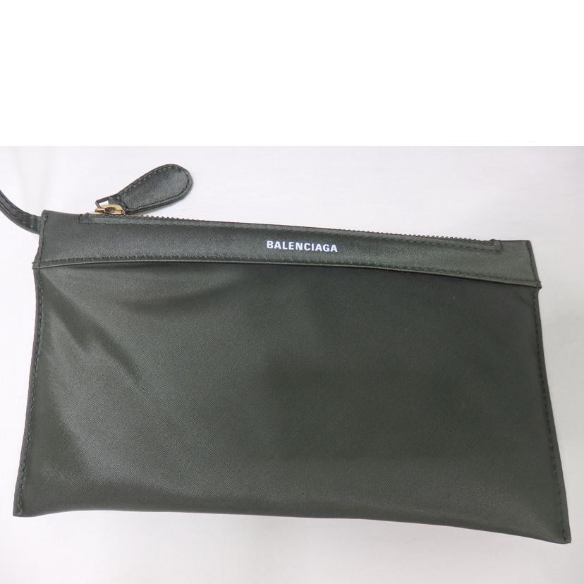 BALENCIAGA バレンシアガ/ネイビーカバス/ナイロン/カーキ系/339933//319**********/Aランク/84