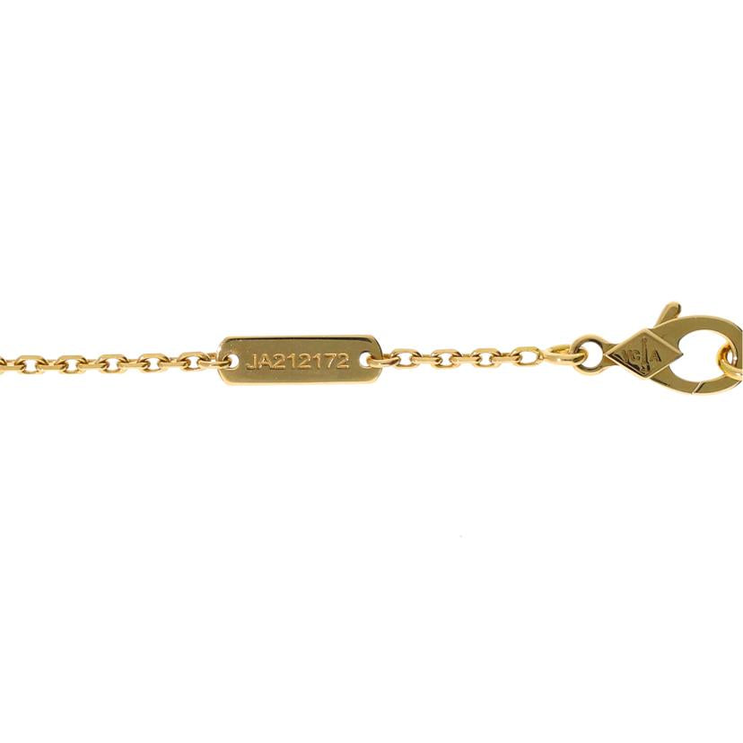 Van Cleef&Arpels ヴァンクリフアンドアーペル/VCA/750YGヴィンテージアルハンブラマラカイトネックレス /5.2/42cm//JA212172/Aランク/75