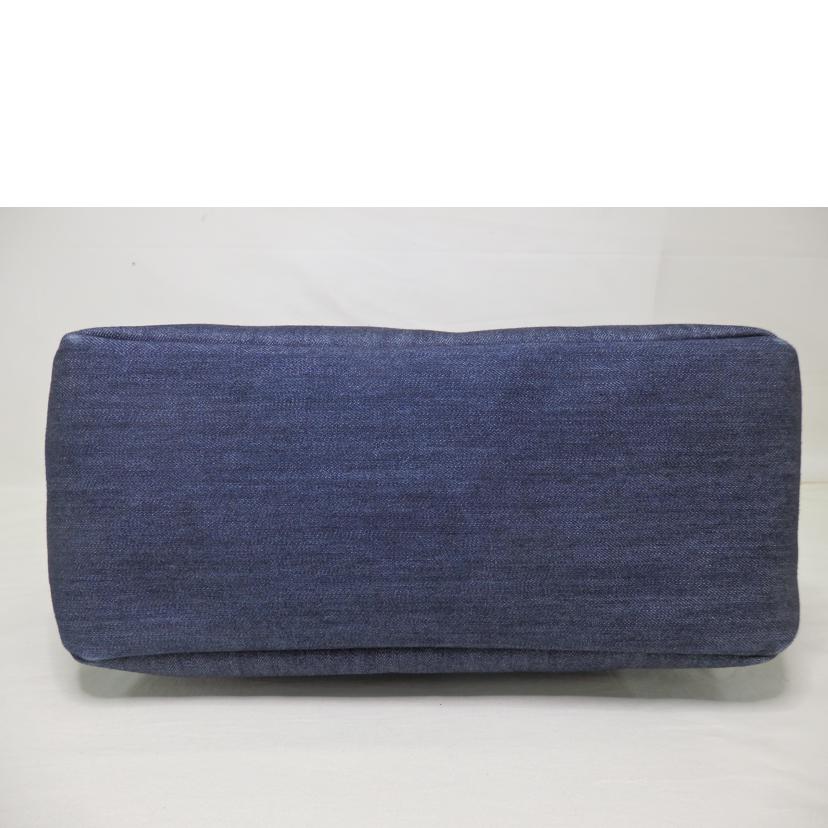 PRADA プラダ/デニムトートバッグ/ポーチ付き//103/Aランク/84