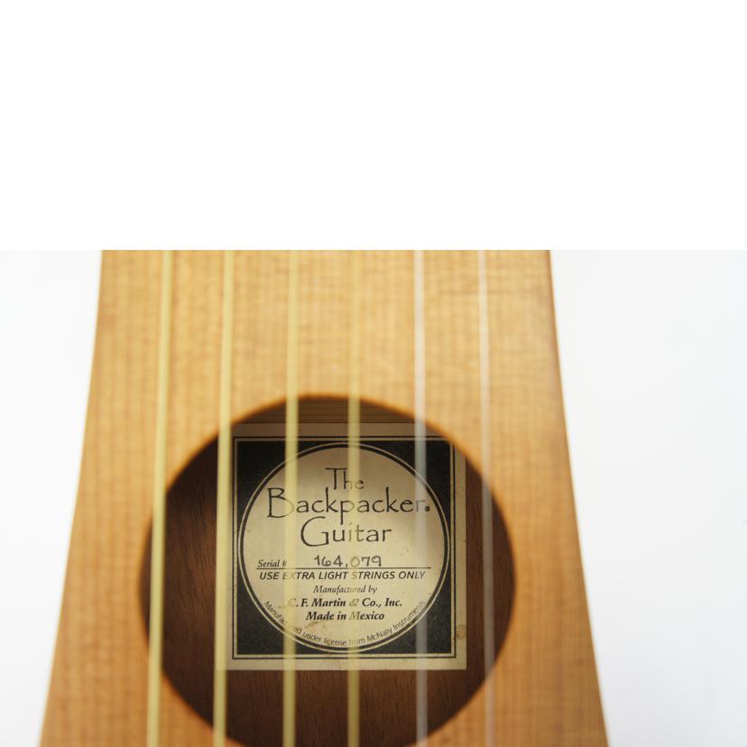 Martin マーチン/トラベルサイズ アコースティックギター/Thebackpaker//164079/ABランク/75