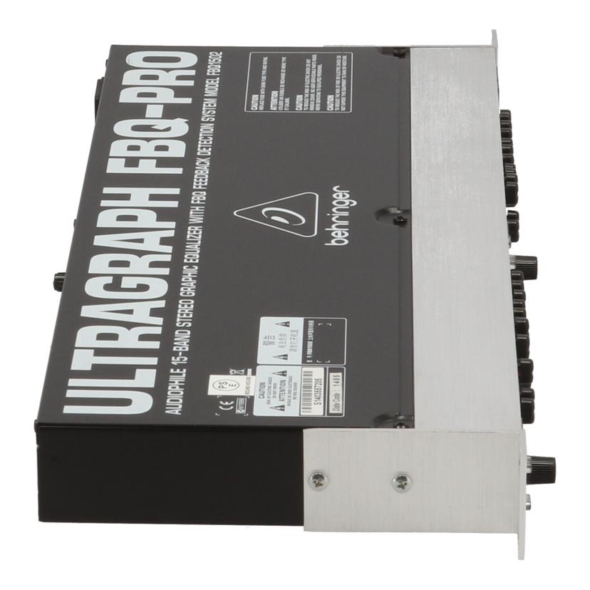 BEHRINGER ベリンガー/グラフィックイコライザー/ULTRAGRAPH PRO/FBQ1502//S1403557205/Bランク/62