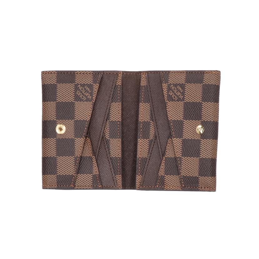 LOUIS VUITTON ルイ・ヴィトン/ポルトフォイユ・オリガミコンパクト/ダミエ/エベヌ/N63099//TR3***/Aランク/18