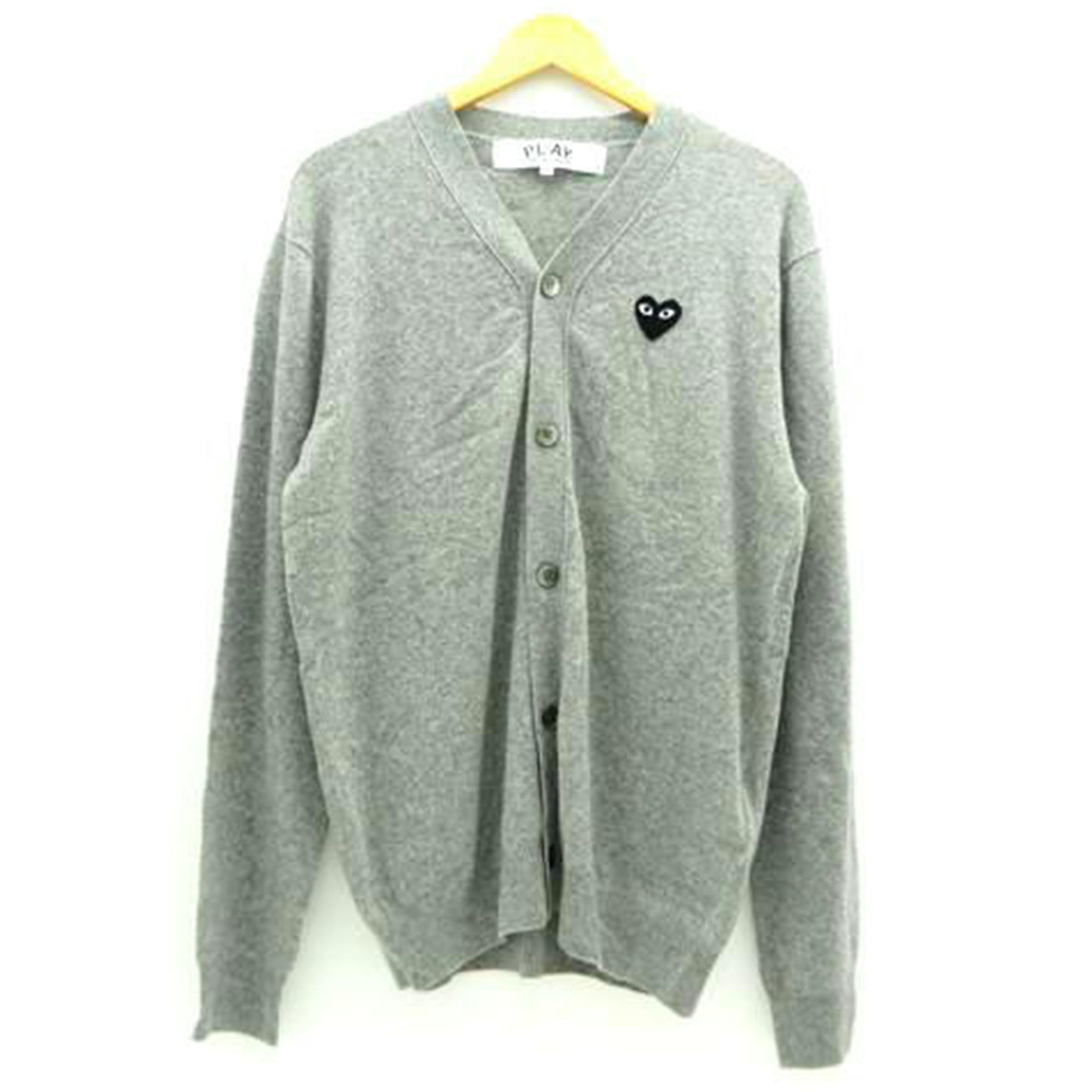 COMME des GARCONS プレイ コムデギャルソン/PLAY/Vネックカーディガン/AX-N024//Aランク/24