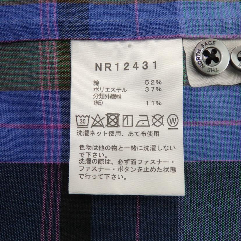 THE NORTHFACE/L/Sマドラスシャツ/NR12431//Sランク/77