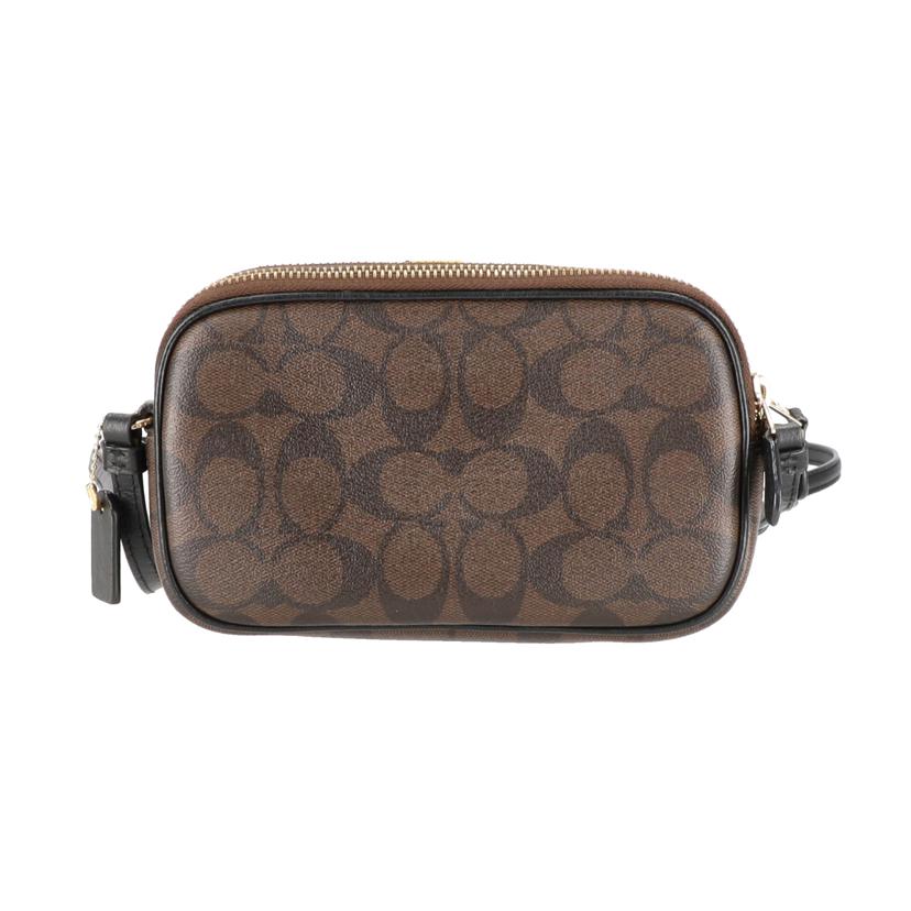 COACH コーチ/シグネチャーポシェットクロスボディ/ダークブラウン/F77996//H19**/Aランク/75