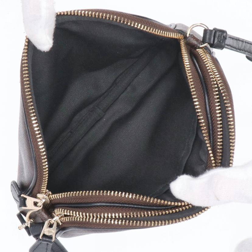 COACH コーチ/シグネチャーポシェットクロスボディ/ダークブラウン/F77996//H19**/Aランク/75