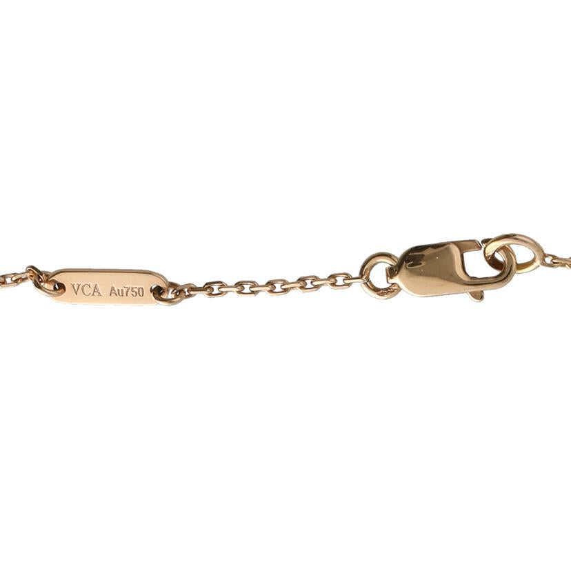Van Cleef&Arpels ヴァンクリフアンドアーペル/VCA/750PGスウィートアルハンブラ カーネリアンネックレス 40cm/2.7//JE425343/Aランク/75