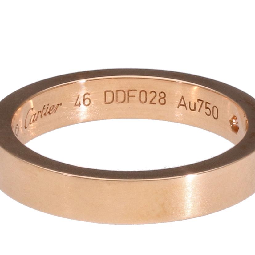 Cartier カルティエ/AU750PG1Pダイヤミニラブリング#6/3.4//DDF028/#46/Aランク/75