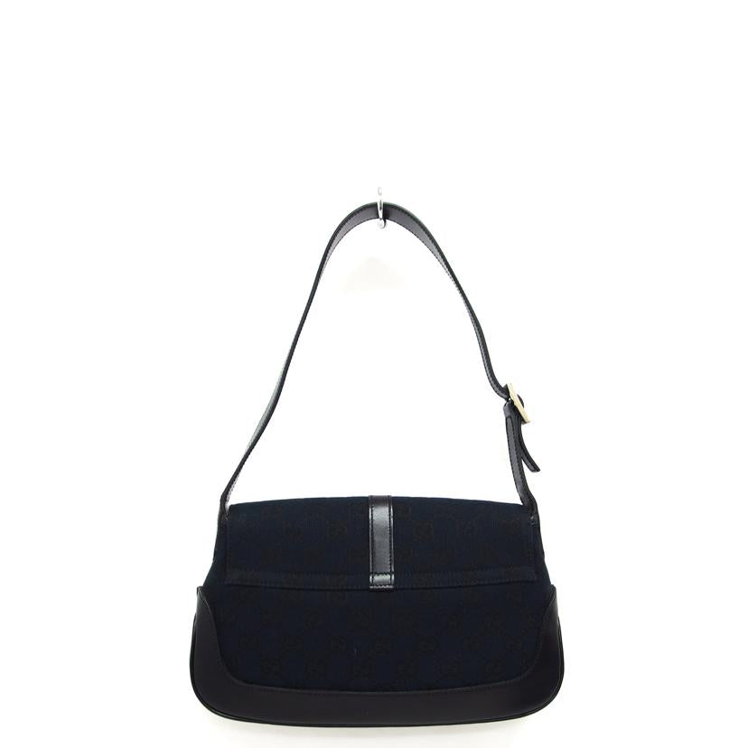 GUCCI グッチ/GGキャンバス ジャッキーセミショルダー/ブラック/001・3824//203***/ABランク/04