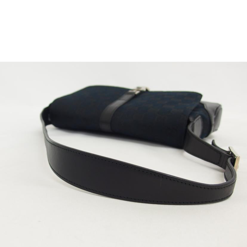 GUCCI グッチ/GGキャンバス ジャッキーセミショルダー/ブラック/001・3824//203***/ABランク/04