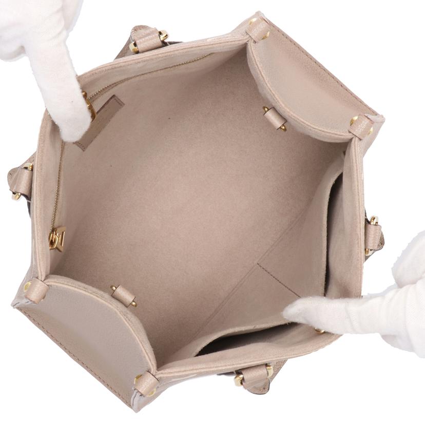 LOUIS VUITTON LOUIS VUITTON/オンザゴー PM トゥルトレール クレーム/ モノグラム・アンプラント/M45779//IC/ABランク/78