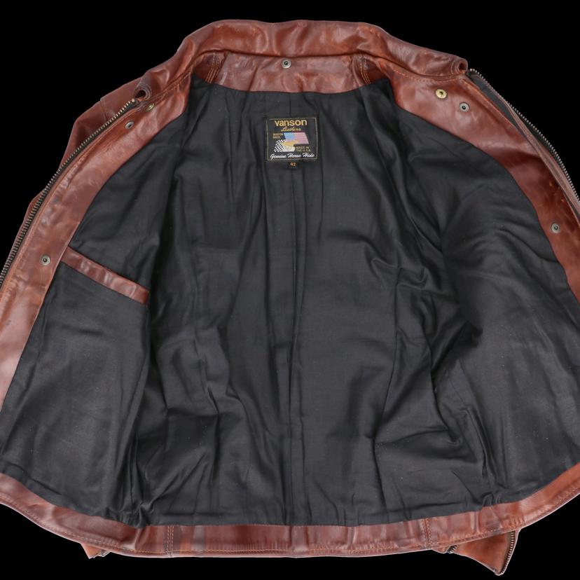 Vanson Vanson/USA製/ホースハイドライダースジャケット/サイズ42//Bランク/24