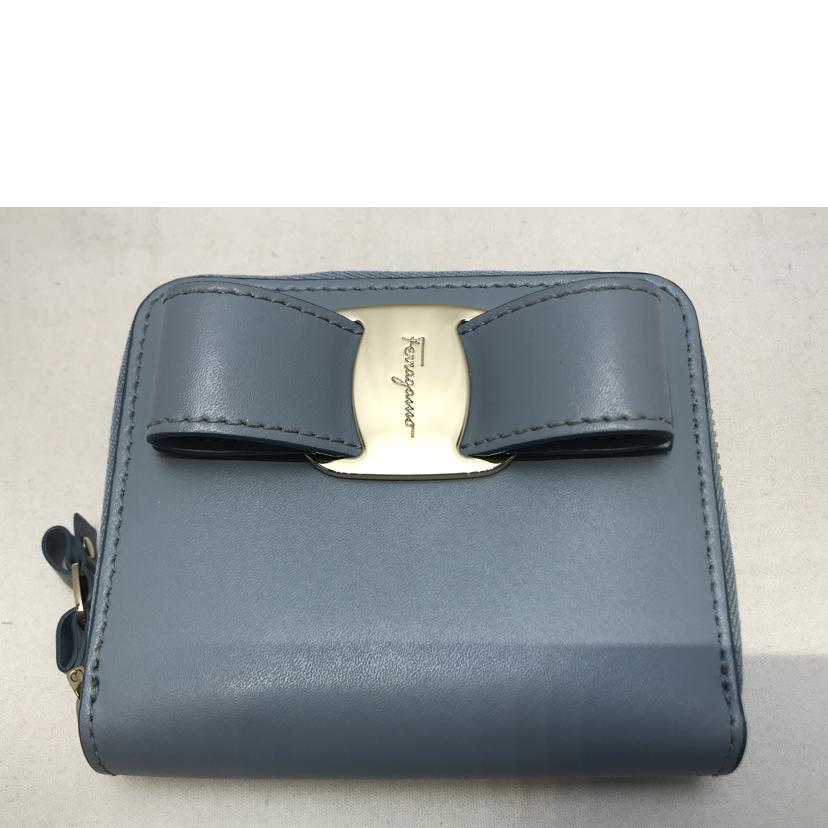 ferragamo サルヴァトーレフェラガモ/ガンチーニ ラウンド コインケース/JL-22//D27*/ABランク/51