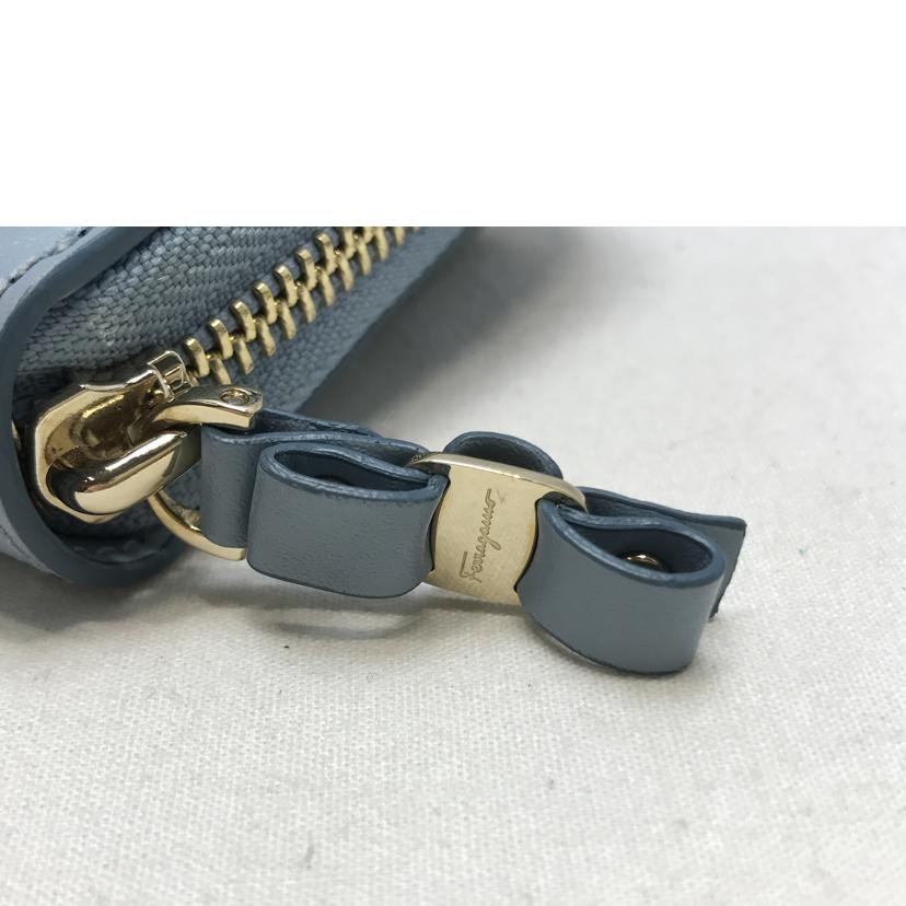 ferragamo サルヴァトーレフェラガモ/ガンチーニ ラウンド コインケース/JL-22//D27*/ABランク/51