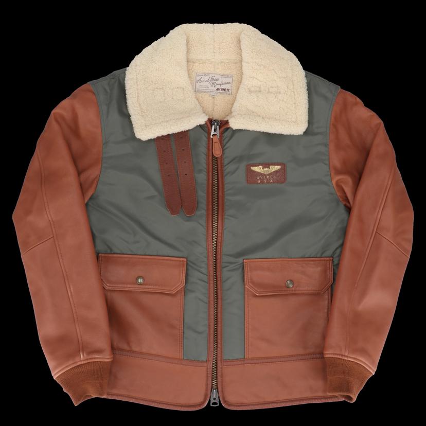 AVIREX AVIREX/COMBI MOUTON BOMBERジャケットボンバージャケット/2XL//Aランク/24