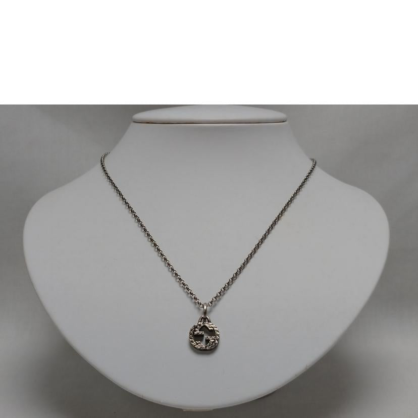 GUCCI グッチ/インターロッキングGネックレス//Bランク/52