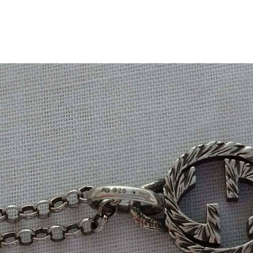 GUCCI グッチ/インターロッキングGネックレス//Bランク/52