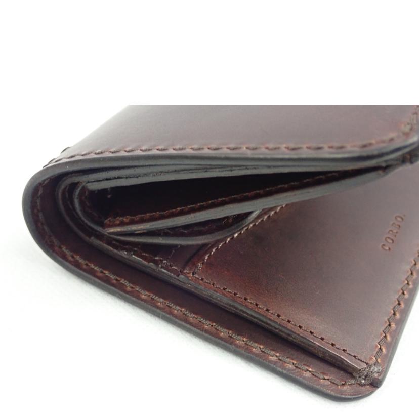 CORBO コルボ/小銭入れ付き二つ折り財布/8LF-9422//ABランク/62