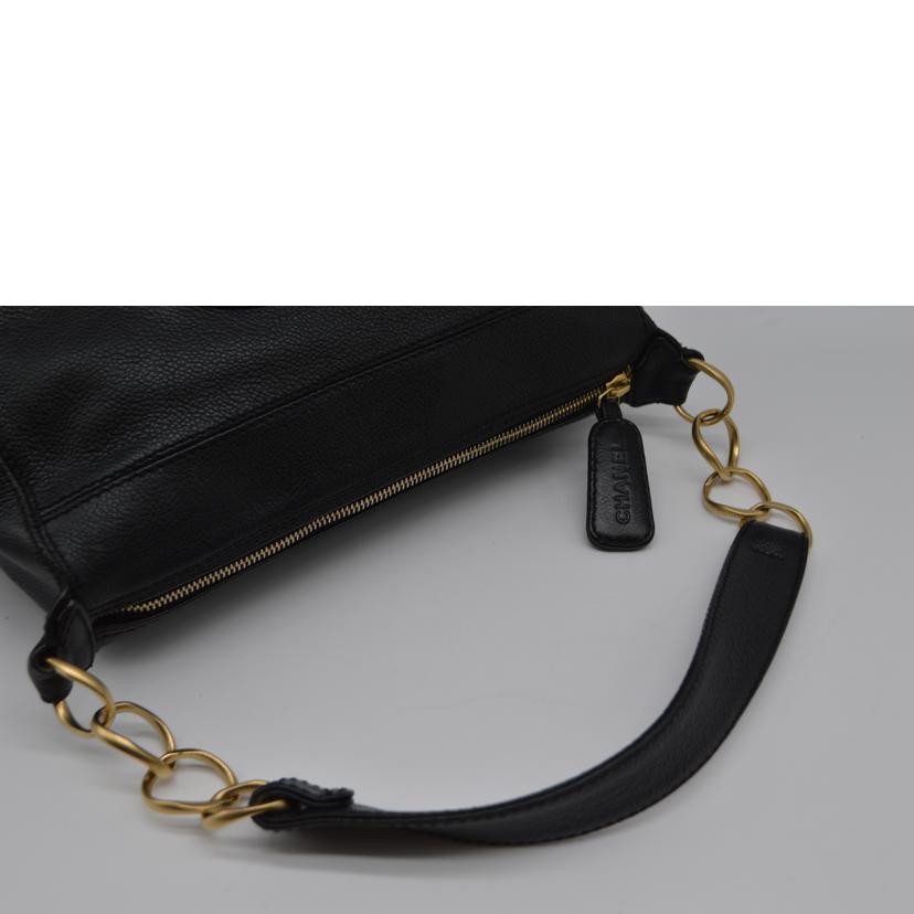 CHANEL シャネル/ソフトキャビアスキンココマークチェーンワンショルダー//838****/Aランク/89